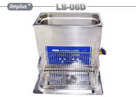 LS - 06D 6.5 Liter Digital Pipe Tube Ultrasonic Cleaner Machine / Ultrasonic Cleaning Bath Lab Use
