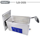 Golf Club Grip Ultrasonic Washing Machine , Household Ultrasonic Cleaner Large Capacity 30 Liter