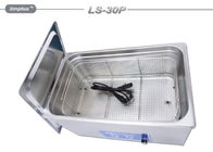Large Capacity 30liter Table Top Ultrasonic Cleaner Desktop Type Heat Exchangers Clean