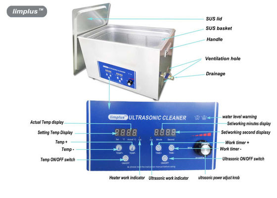 Ultrasonic Jewelry Cleaner 15L