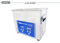 Commercial Electric Jewelry Ultrasonic Cleaner For Jewelry 3L 120W