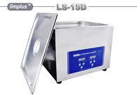 15 Liter Digital Display Table Top Ultrasonic Cleaner With Draninage , LS -15D