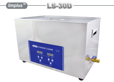 30Liter Ultrasonic Cleaning Device , Heated Ultrasonic Parts Cleaner For Electronics