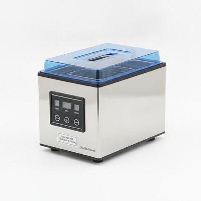 2.5L Cleaning Tank Capacity Table Top Ultrasonic Cleaner Stainless Steel Tank Unit Size 280x180x200mm Designed for and Thorough Cleaning