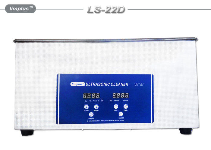 Portable High Frequency Ultrasonic Cleaner Medical Instruments 22liter Capacity