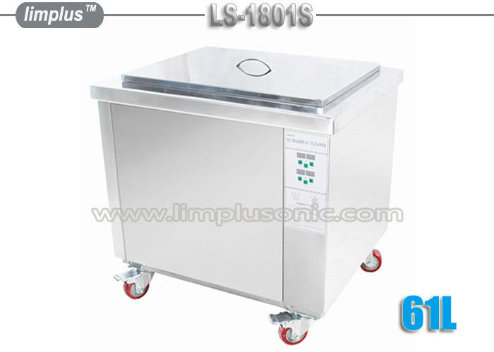 61Liter 900 Watt 40kHz Limplus ultrasonic cleaning equipments LS -1801S With Wheels