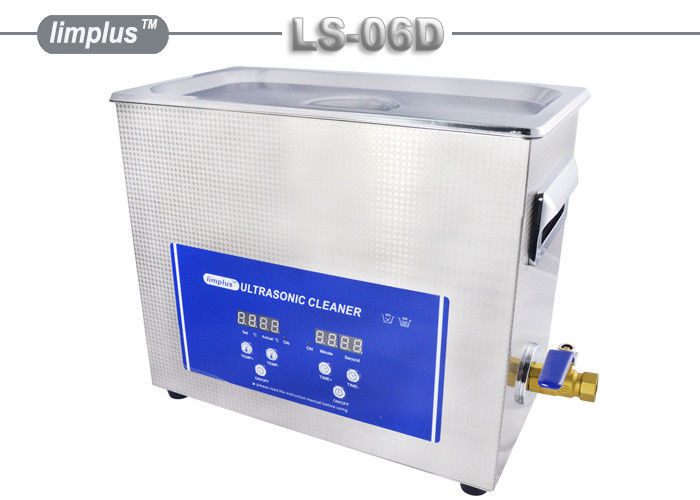 6.5 Liter Sonix Digital Ultrasonic Cleaner Stainless Steel For Electronics